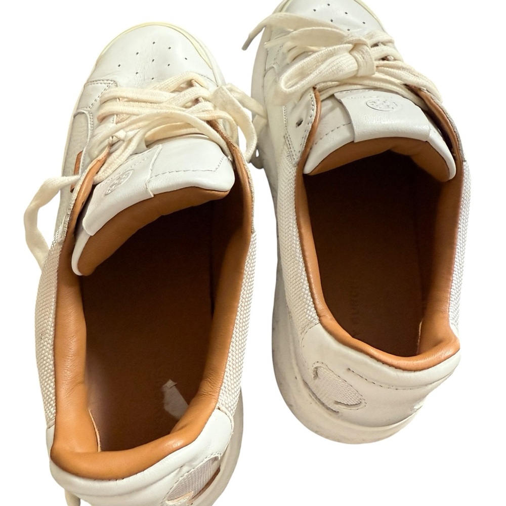 Tory Burch Ladybug sneakers. SZ 7M white - Picture 8 of 14